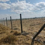 Recycled plastic fencing poles Kenya