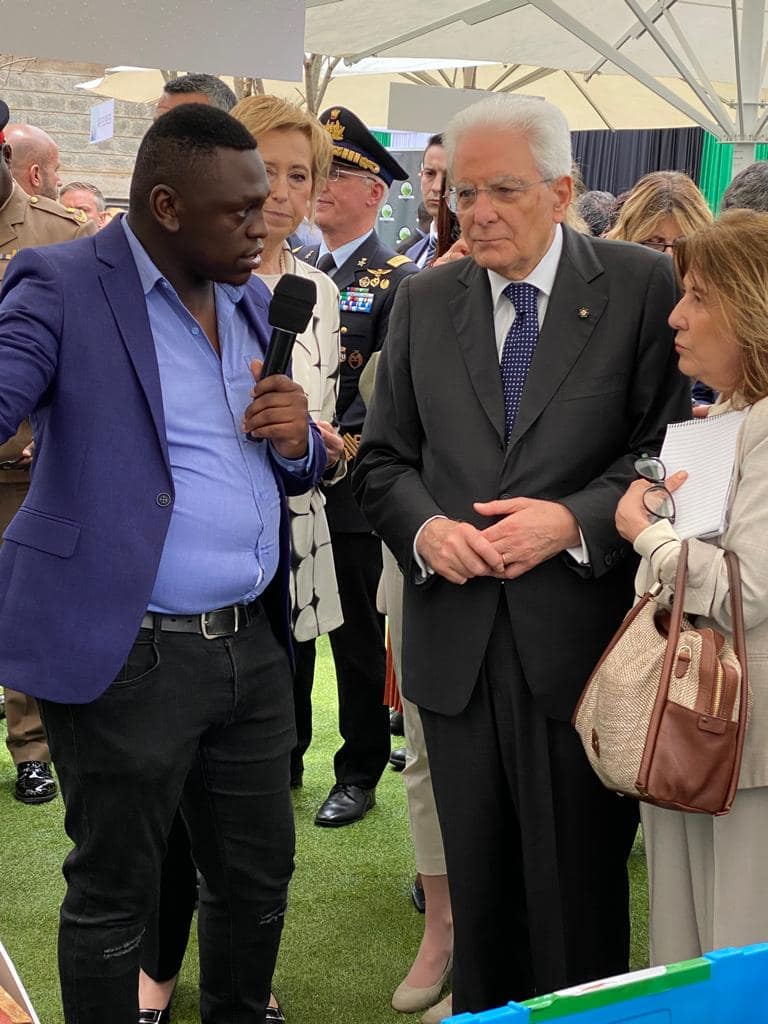 Italian president visits Timao Group at E$Impact Showcase